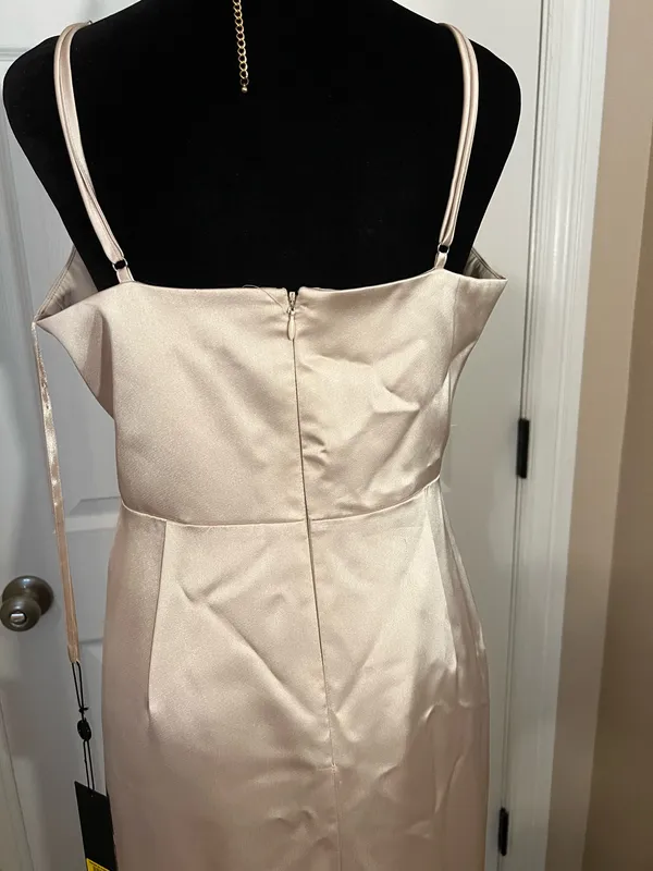 Gianni bini formal satin evening dress - Image 6