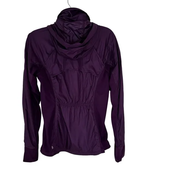 Lululemon Rush Hour Jacket Darkest Magenta Size 6 - Image 10