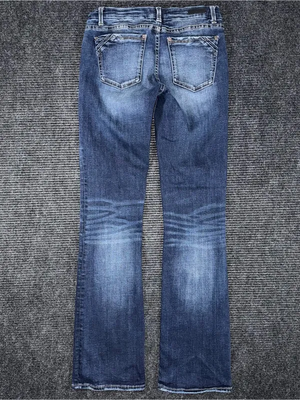 Buckle Black Fit No 53 Bootcut Stretch Jeans 28 x 34 LONG BBW2914 Dark Wash - Image 2
