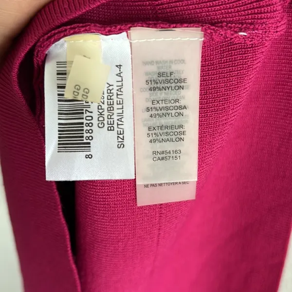 Guess Los Angeles Sleeveless Party Sheath Pink Dress Bondage Y2K 4 - Image 11