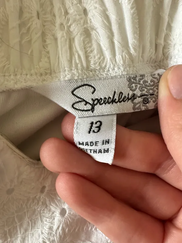 Speechless Dress White - Image 4