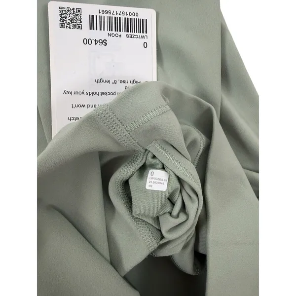 Lululemon Align High-Rise Short 8" Green Size 0 NWT Nulu Biker Shorts - Image 7