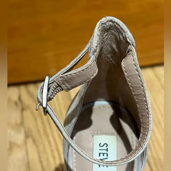 Steve Madden Carrson Heeled Sandal Taupe Suede - Image 9