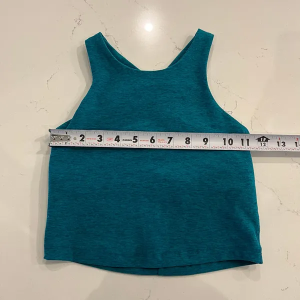 Beyond Yoga Focus Cropped Tank Blue Green Spacedye In XS‎ - Image 7