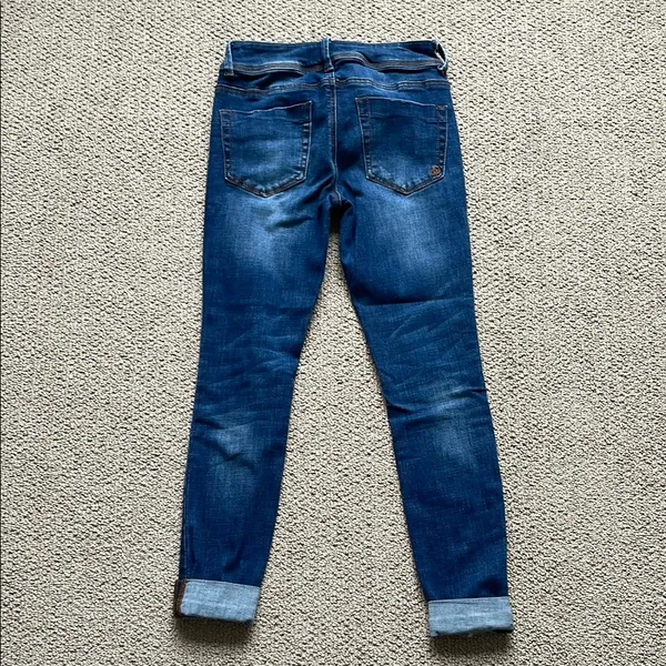 Indigo Rein Dark Blue Skinny Jeans - Image 8