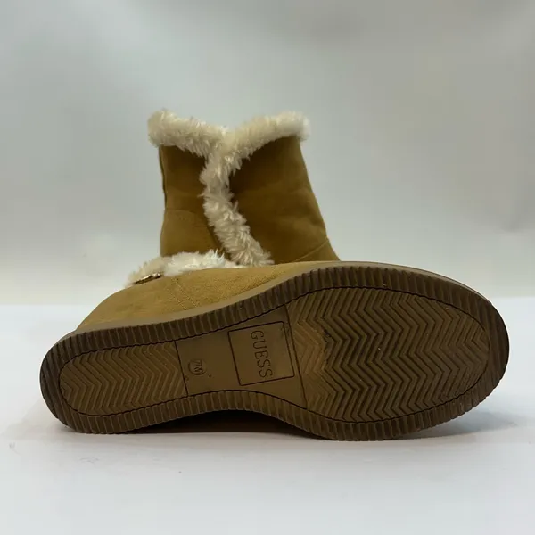 Guess Tan Faux Fur Winter Boots size 7M - Image 7