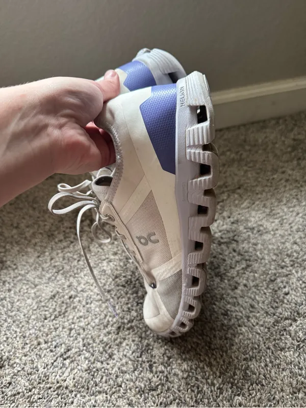 On Cloud X 3 AD Athletic Shoes in Undyed/Nimbus - Image 10