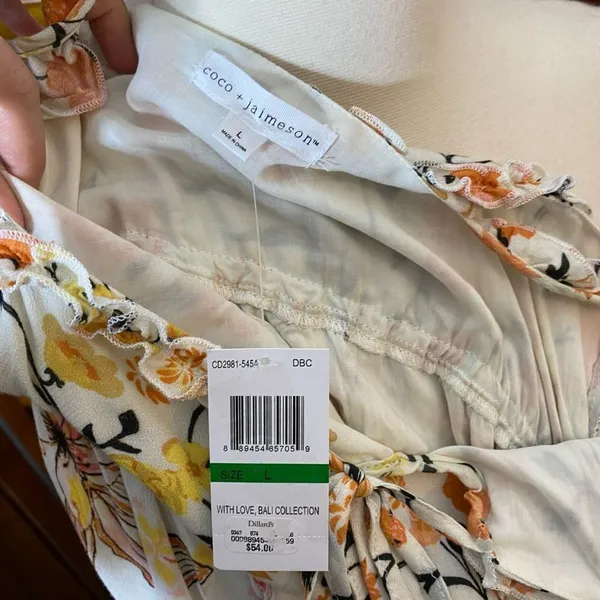 Coco + Jaimeson Bali Floral Babydoll Dress - Image 5