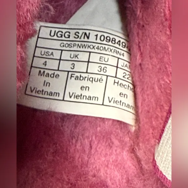 UGG Fuzzy Mauve Women's Slippers - Image 5