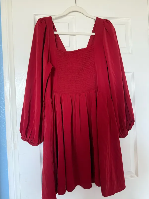 Abercrombie red dress - Image 2