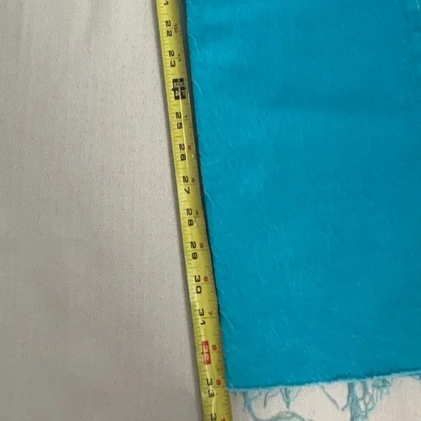 Zara‎ Wide Leg Blue Raw Hem Long Wide Leg pants size 2 - Image 6