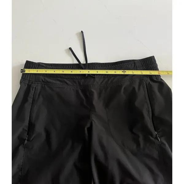Athleta La Viva Pant Black Ruched Jogger Pants Women’s Size 8P - Image 6