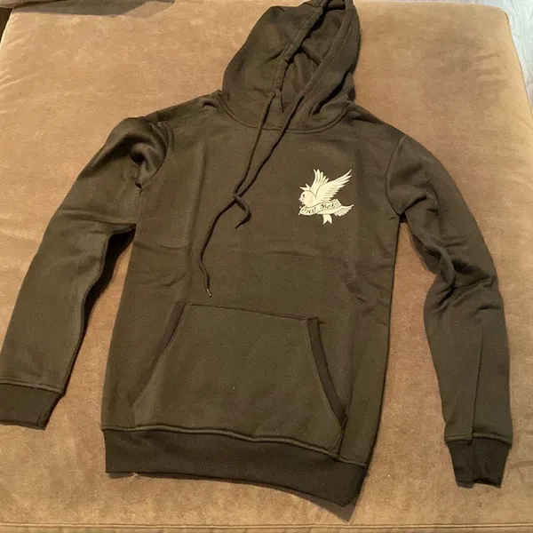 Unisex Lil Peep Hoodie Black Size XS NEW - Image 2