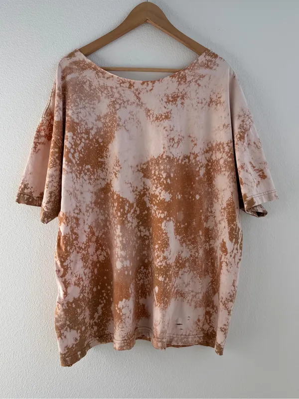 Distressed bleached khaki & cream off - Image 8