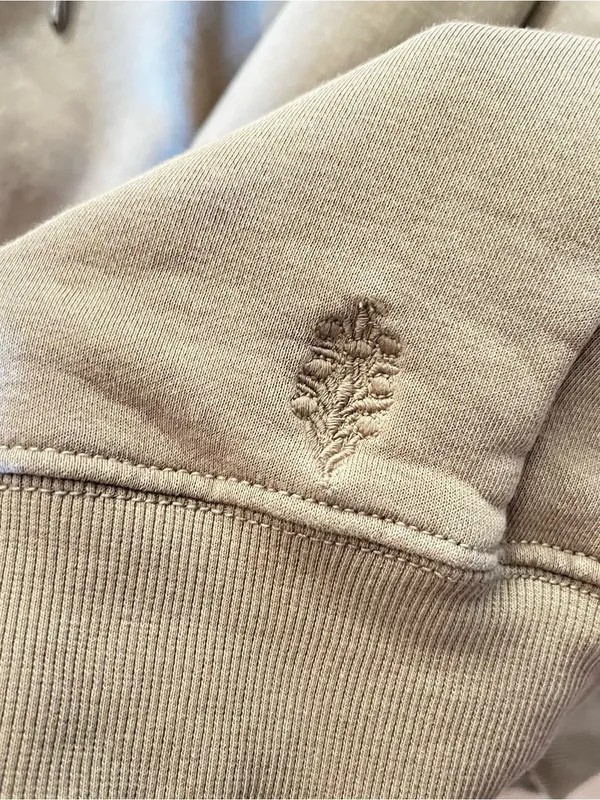 Free people Sprint to the finish line oversized Sweatshirt Embroidered Buti - Image 4