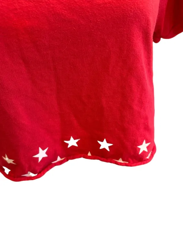 Comfort Colors Northeastern University Red Crop Top Tshirt Collegiate S Huskies Boston - Image 5