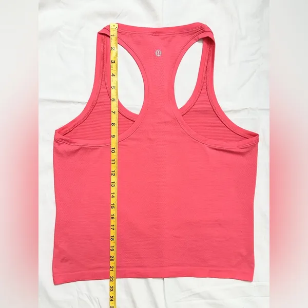 Lululemon NWOT Swiftly Tech Racerback 2.0 *Race Length - Guava Pink - 10 - Image 13