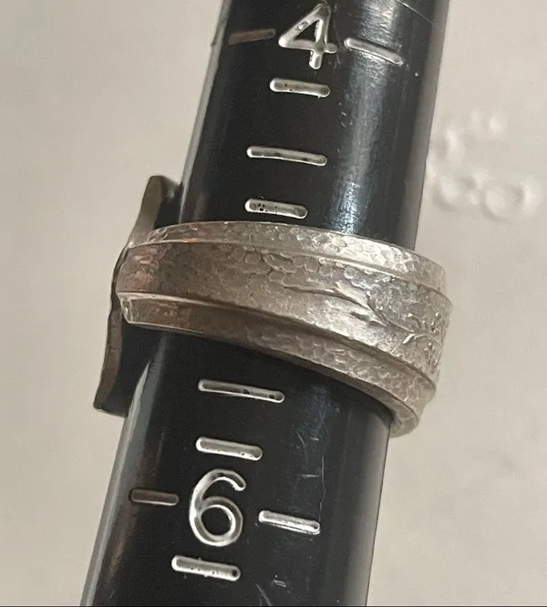 Vintage silver spoon ring - Image 8