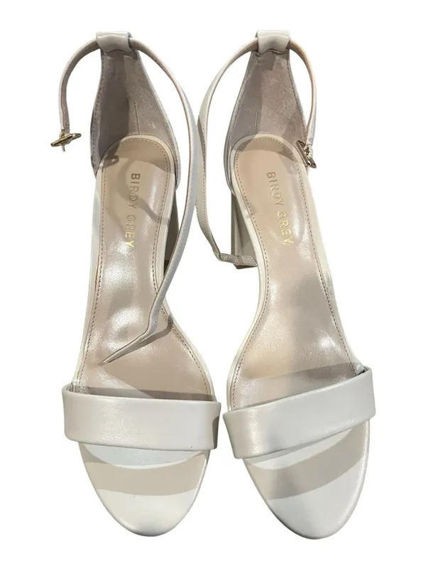 Birdy Grey Mary Heels Almond Block Heel Sandals Size 8 NIB SOLD OUT - Image 8