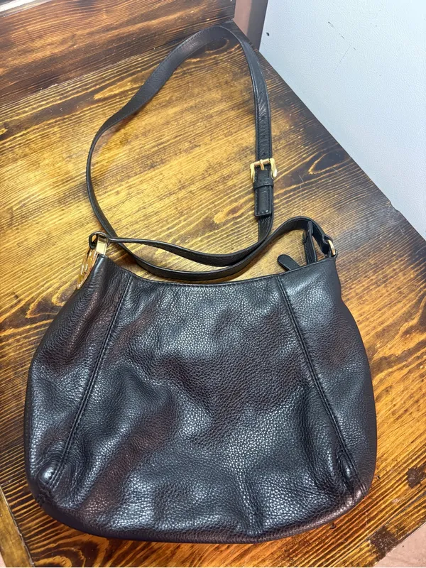 MICHAEL Michael Kors black crossbody purse - Image 2