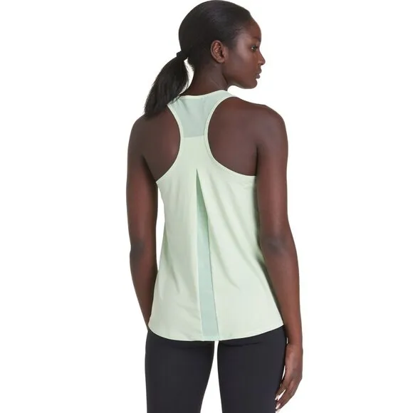 NWT Lole Fancy Tank Size Small Green Mesh Workout Top - Image 2