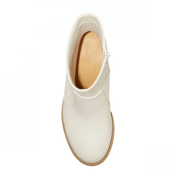 Universal Thread Jenna Platform Boots with Memory Foam Insole Off White 6M - Image 9
