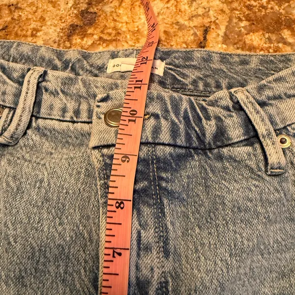 GOOD AMERICAN Women Blue Distressed Curve Skinny High Waist Jeans 10/30 - Image 8