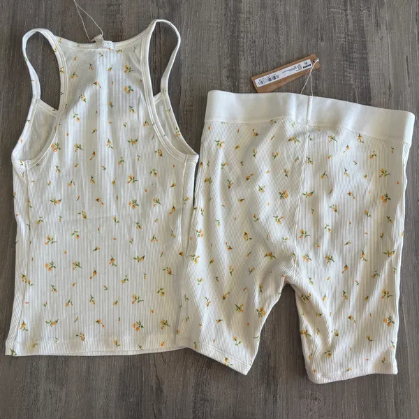 SKIMS New cotton rib tank and shorts - Image 4