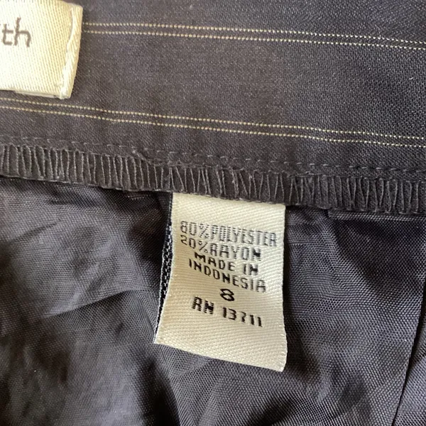 Amanda Smith Career Pinstripe Pants - Image 4
