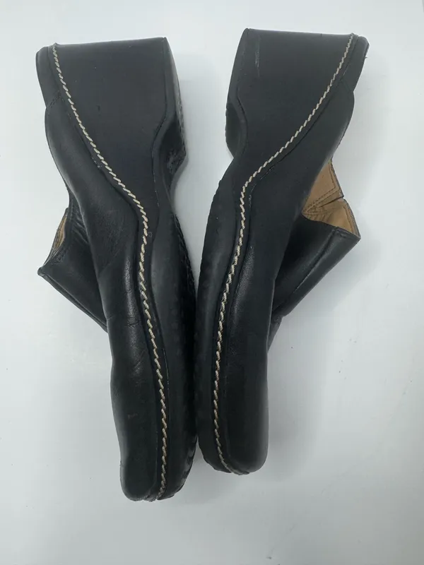 Rockport Black Leather Mules Size 7.5 - Image 6
