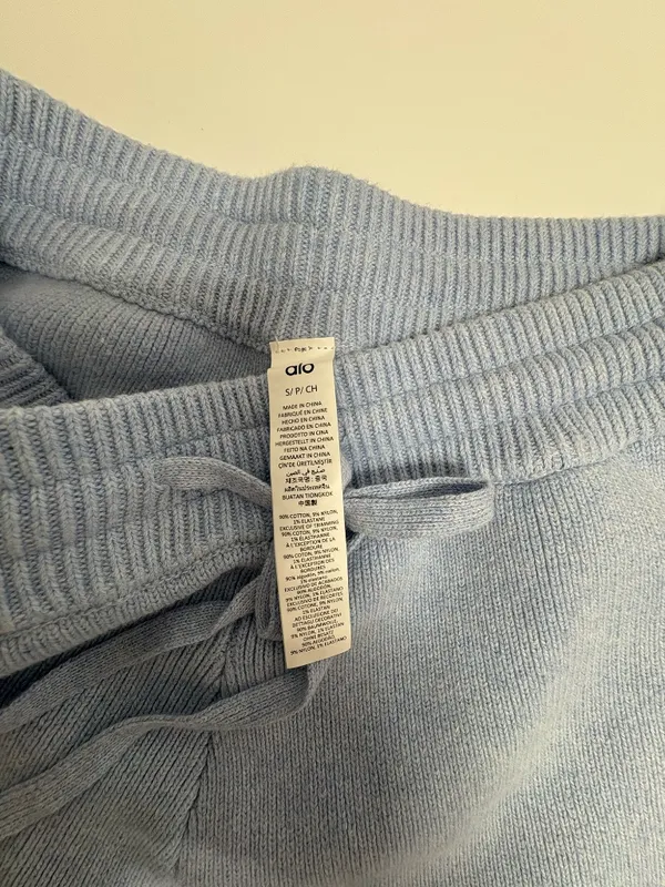 ALO Sweatpants Thick With Pockets - Size S -‎ NEW Without Tags. - Image 4