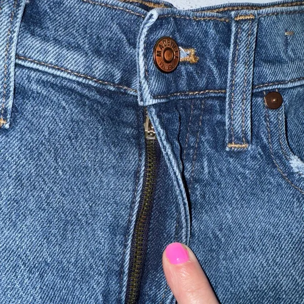madewell the perfect jean short Size 27‎ - Image 3