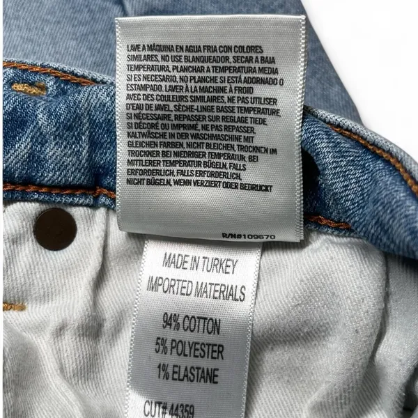 AGOLDE Los Angeles Premium Distressed Sophie High Rise Skinny Crop Jeans Size 28 - Image 6