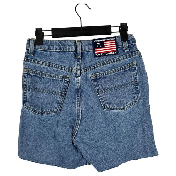 Polo Jeans Company Ralph Lauren Vintage Cut Off Jean Shorts Women's Size 6 - Image 2