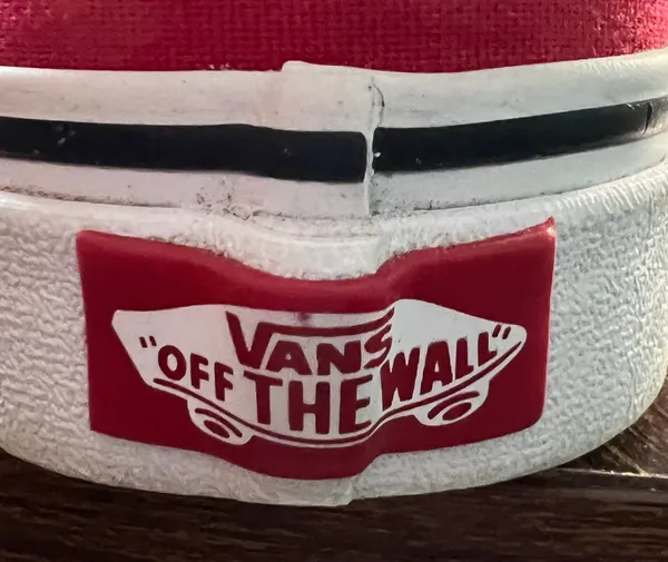 Vans | women’s classic checkerboard drip flame sneakers. Size: 5.5 - Image 6