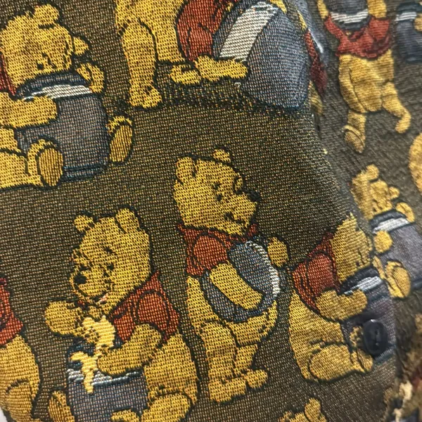 Vtg Winnie The Pooh Embroidered Vest size small - Image 8