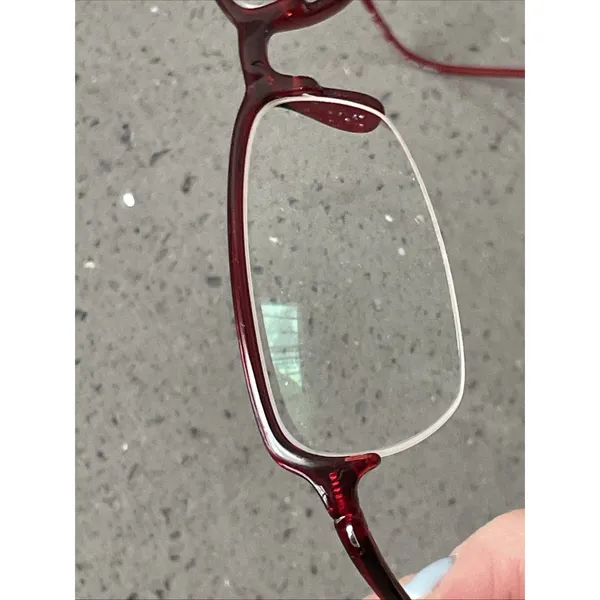 Silhouette Eyeglasses Frames Only SPX 1517 10 6080 51-15-130 Titan Austria red - Image 9