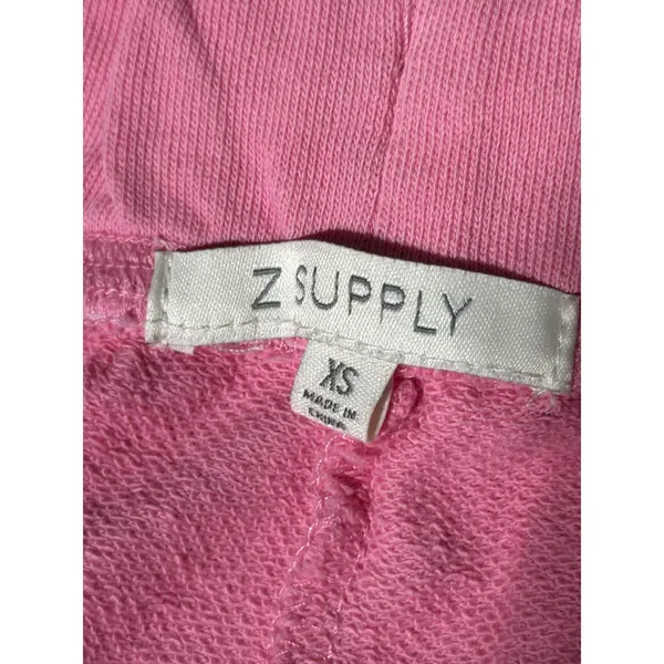 Z supply Wide Leg Crop Pants Women's Drawstring Waist‎ Casual Comfort Lounge xs - Image 4
