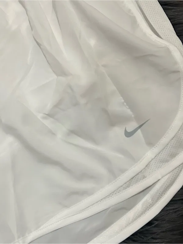 Nike Dri-fit Tempo Running Short White Women's Running Shorts Size XL - Image 5