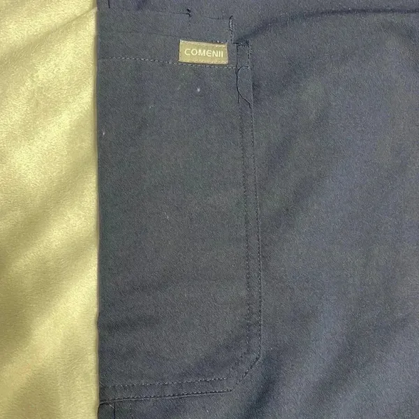 🩶 Navy Blue Medical Scrub Pants Size undefined - Image 3