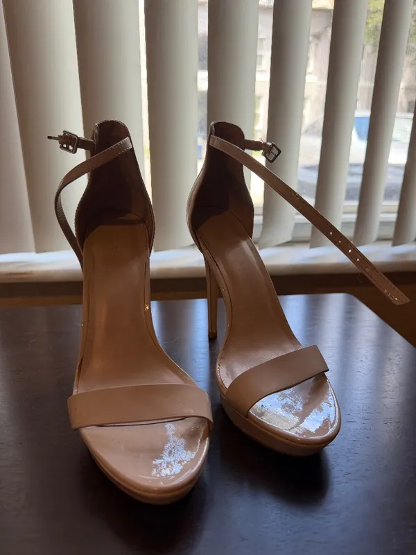 Platform Nude Heels - Image 2