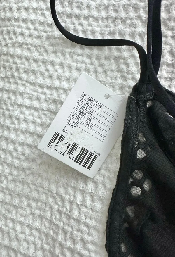 UO Out from Under black bralette - Image 4