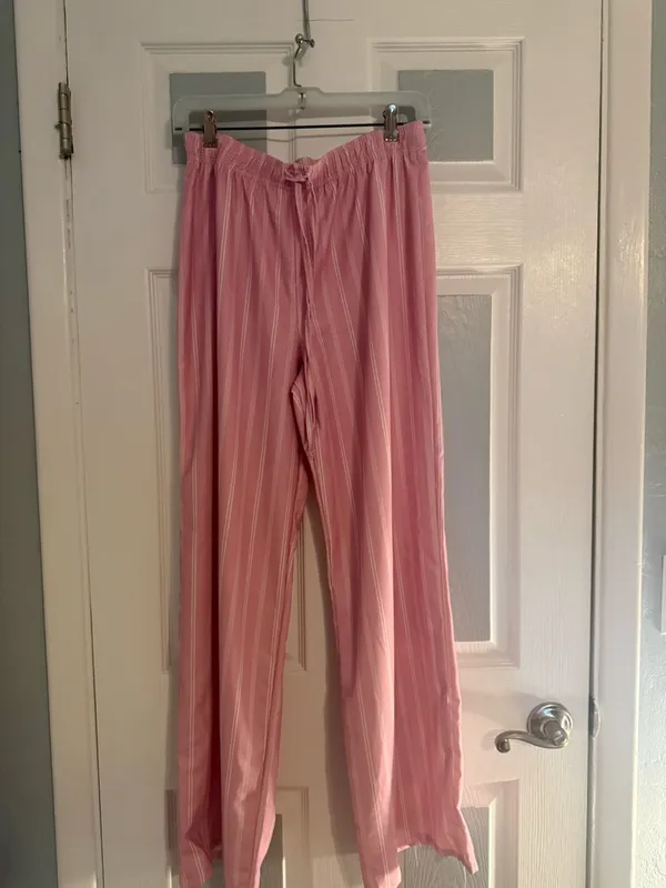 Altar'd State Pink Striped Lounge Pants - Image 2
