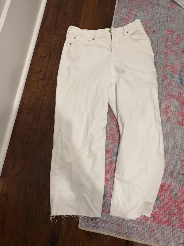 J. Crew white jeans - Image 2