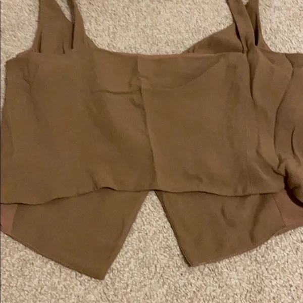 Giorgio Armani crop wrap top - Image 4