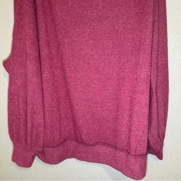 Free People Main Squeeze Hacci Oversized Long Sleeve Top Women’s Size Medium - Image 10