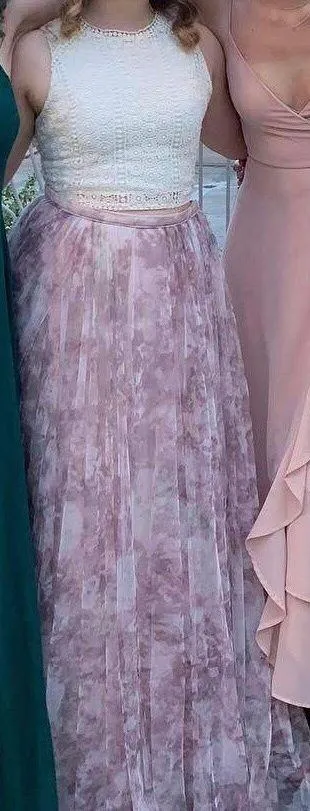 Jenny Yoo Floral Maxi Skirt - Image 2