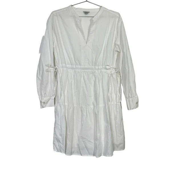 Rails‎ Ivy Dress White Mini Long Sleeve - Image 3