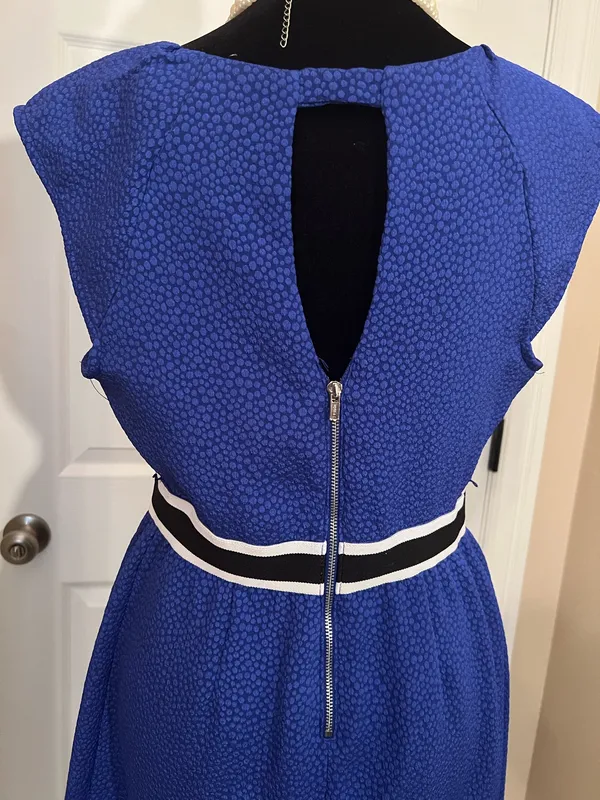 Motherhood Maternity Blue maternity simple dress - Image 5
