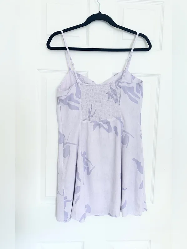 Aritzia Wilfred City Lights Mini Dress – Lavender – S - Image 4